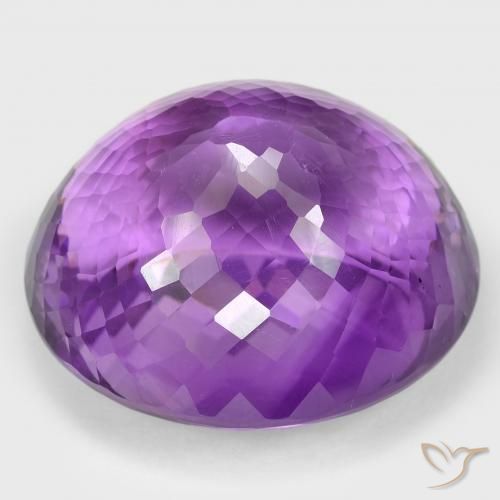 9,17 ctw natürlicher Intensives Violett Amethyst, Oval, VS