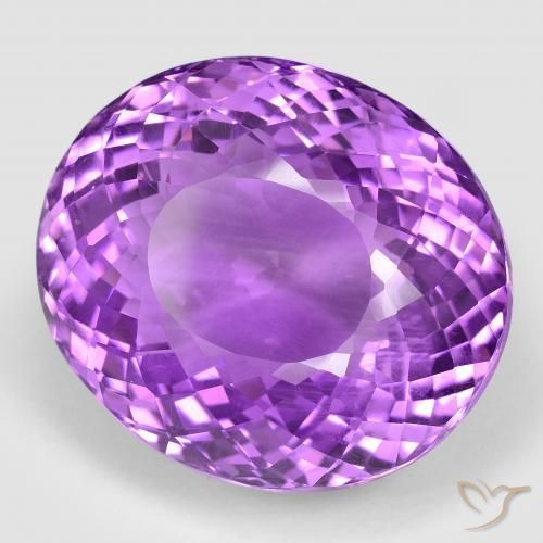 9,17 ctw natürlicher Lilaisch-violett Amethyst, Oval, VVS-VS