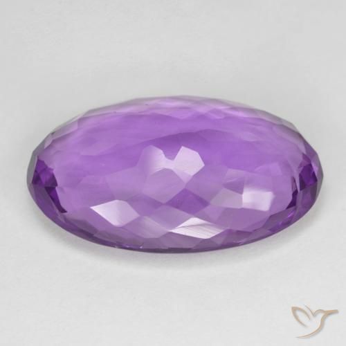 9,17 ctw natürlicher Intensives Violett Amethyst, Oval, VVS-VS