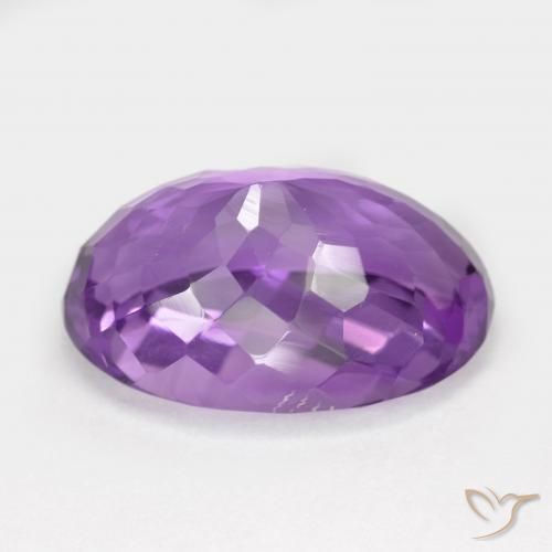 9,17 ctw natürlicher Mittelviolett Amethyst, Oval, VS