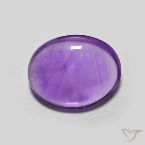 2.93ct Natürlicher tiefviolett Amethyst, Oval, Transparent