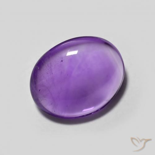 9,17 ctw natürlicher tiefviolett Amethyst, Oval, Transparent