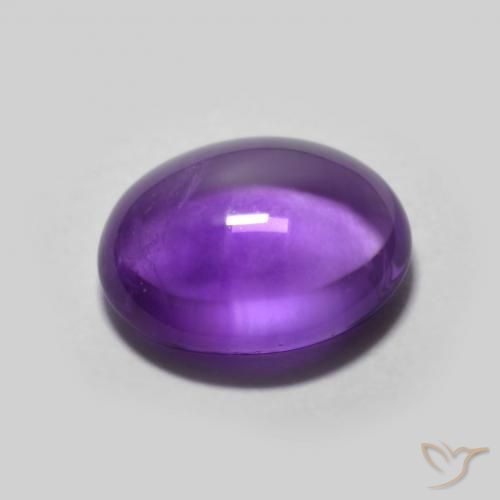9,17 ctw natürlicher tiefviolett Amethyst, Oval, Transparent