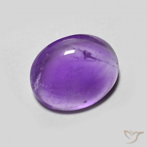 9,17 ctw natürlicher tiefviolett Amethyst, Oval, Transparent