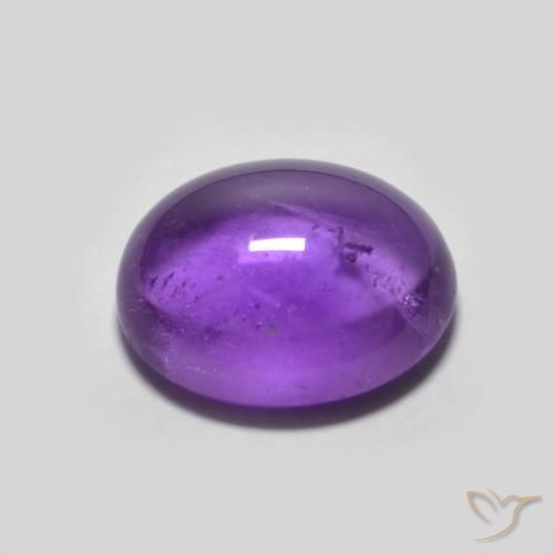 9,17 ctw natürlicher tiefviolett Amethyst, Oval, Transparent