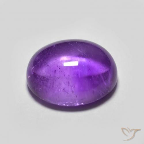 9,17 ctw natürlicher tiefviolett Amethyst, Oval, Transparent