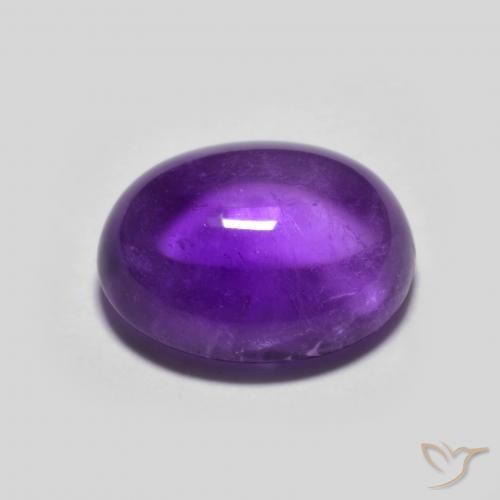 9,17 ctw natürlicher Intensives Violett Amethyst, Oval, Transparent