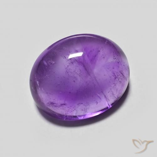 9,17 ctw natürlicher tiefviolett Amethyst, Oval, Transparent