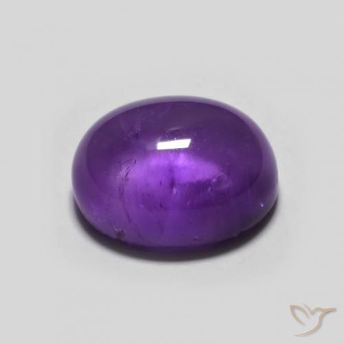 9,17 ctw natürlicher tiefviolett Amethyst, Oval, Transparent