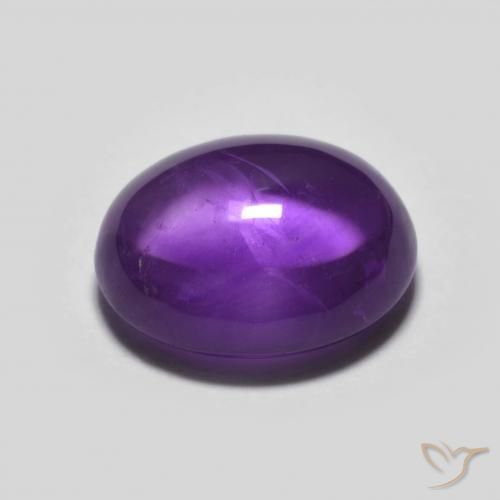 9,17 ctw natürlicher tiefviolett Amethyst, Oval, Transparent