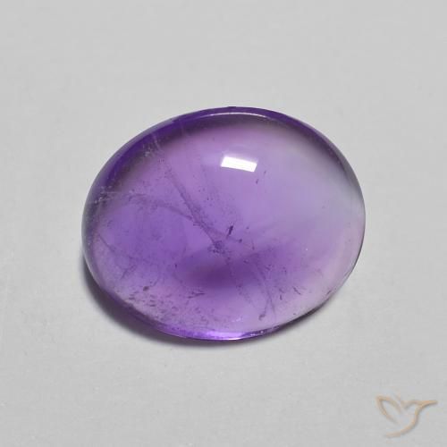 9,17 ctw natürlicher Medium Light-Violet Amethyst, Oval, Transparent