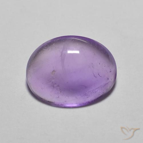 2.43ct Natürlicher Medium Light-Violet Amethyst, Oval, Transparent