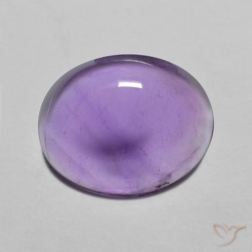 2.82ct Natürlicher Mittelviolett Amethyst, Oval, Transparent