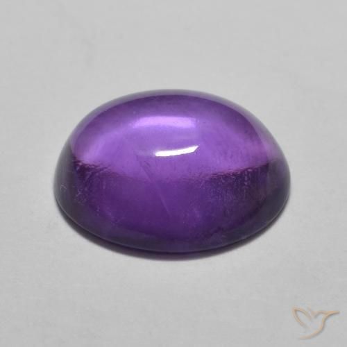 9,17 ctw natürlicher Mittelviolett Amethyst, Oval, Transparent