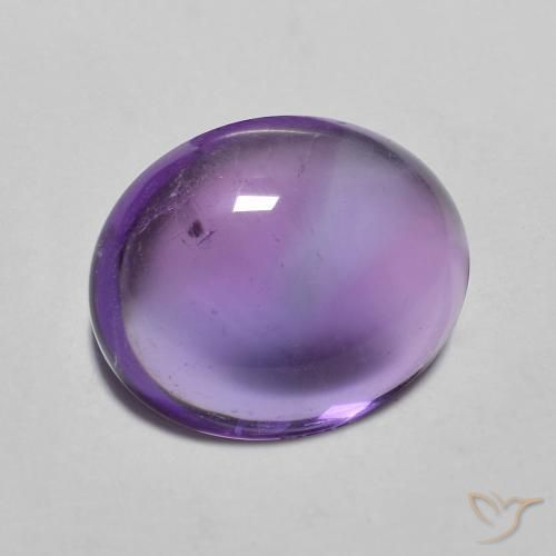 9,17 ctw natürlicher Rosaig-violett Amethyst, Oval, Transparent