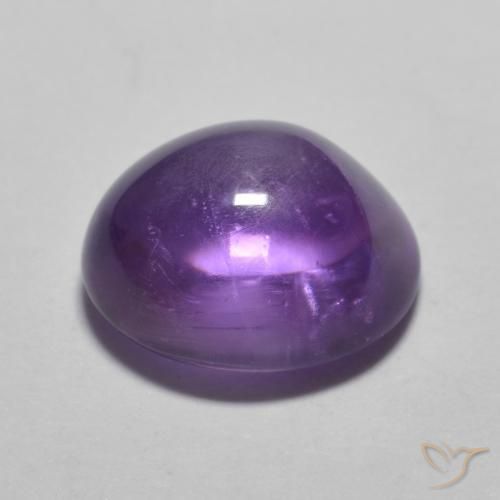 9,17 ctw natürlicher Intensives Violett Amethyst, Oval, Transparent