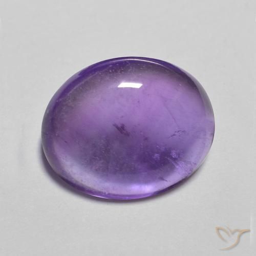9,17 ctw natürlicher Rosaig-violett Amethyst, Oval, Transparent