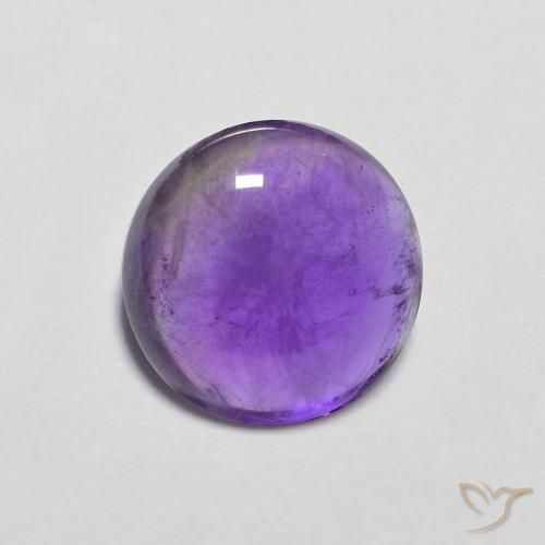 9,17 ctw natürlicher Mittelviolett Amethyst, Runden, Transparent
