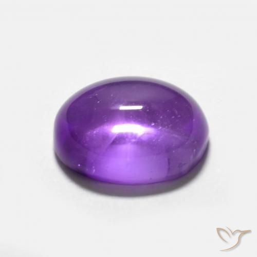 9,17 ctw natürlicher Mittelviolett Amethyst, Oval, Transparent