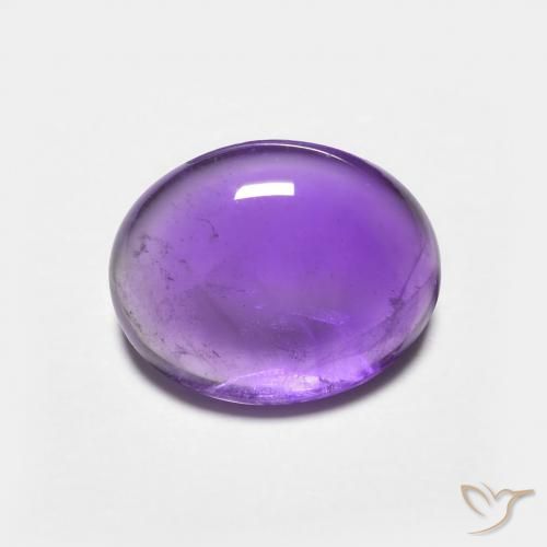2.82ct Natürlicher tiefviolett Amethyst, Oval, Transparent