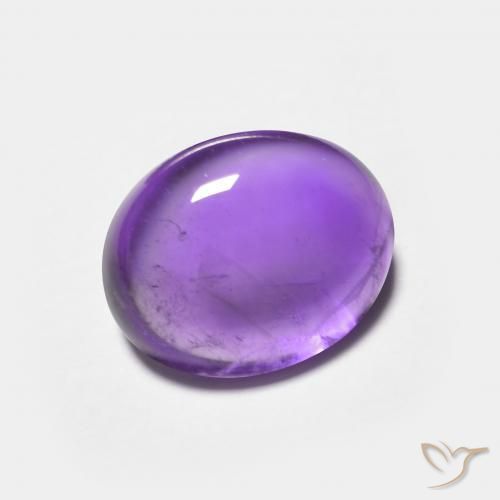 9,17 ctw natürlicher tiefviolett Amethyst, Oval, Transparent
