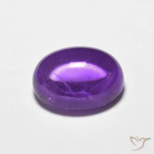 9,17 ctw natürlicher tiefviolett Amethyst, Oval, Transparent