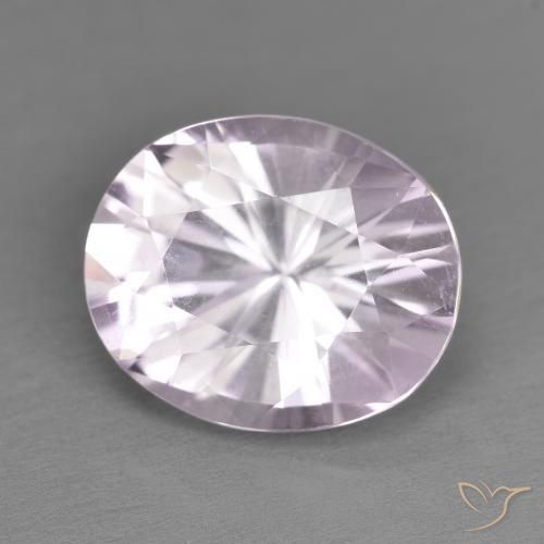 9,17 ctw natürlicher Hellrosa Violett Amethyst, Oval, VVS