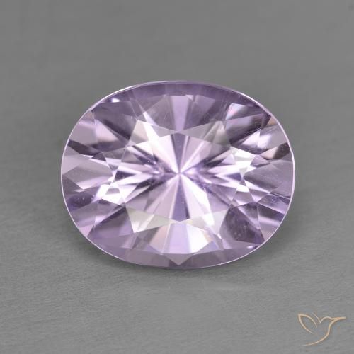 4.38ct Natürlicher Mittelviolett Amethyst, Oval, VVS