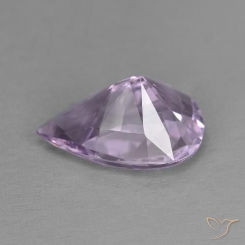 9,17 ctw natürlicher Helle Iris Violett Amethyst, Birnenform, VVS