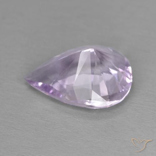 9,17 ctw natürlicher hellviolett Amethyst, Birnenform, VVS