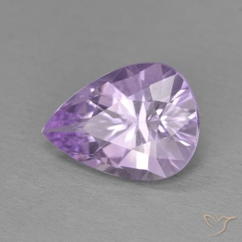 9,17 ctw natürlicher Mittelviolett Amethyst, Birnenform, VVS