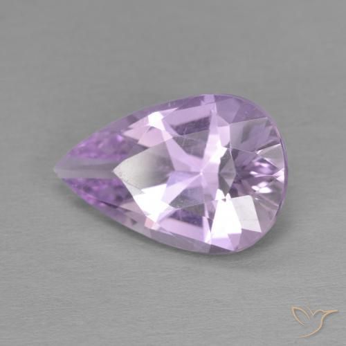 3.27ct Natürlicher Iris Violett Amethyst, Birnenform, VVS
