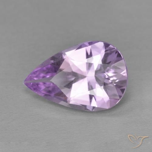 9,17 ctw natürlicher Iris Violett Amethyst, Birnenform, VVS