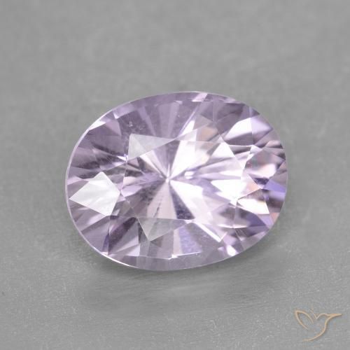 9,17 ctw natürlicher hellviolett Amethyst, Oval, VVS