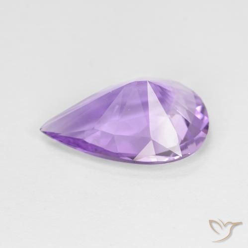 9,17 ctw natürlicher Mittelviolett Amethyst, Birnenform, VVS