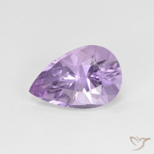 2.35ct Natürlicher Helle Iris Violett Amethyst, Birnenform, VVS