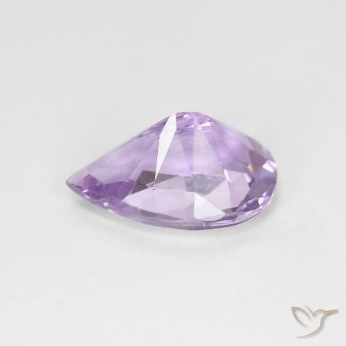 9,17 ctw natürlicher Helle Iris Violett Amethyst, Birnenform, VVS