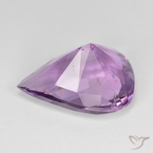 9,17 ctw natürlicher Iris Violett Amethyst, Birnenform, VVS