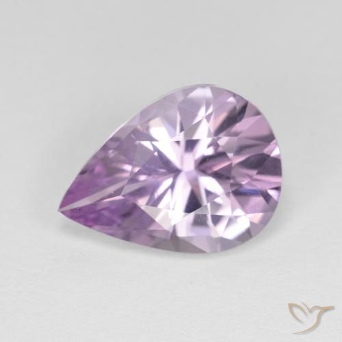 2.65ct Natürlicher Mittelviolett Amethyst, Birnenform, VVS