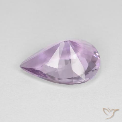 9,17 ctw natürlicher Mittelviolett Amethyst, Birnenform, VVS