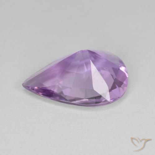 9,17 ctw natürlicher Mittelviolett Amethyst, Birnenform, VVS