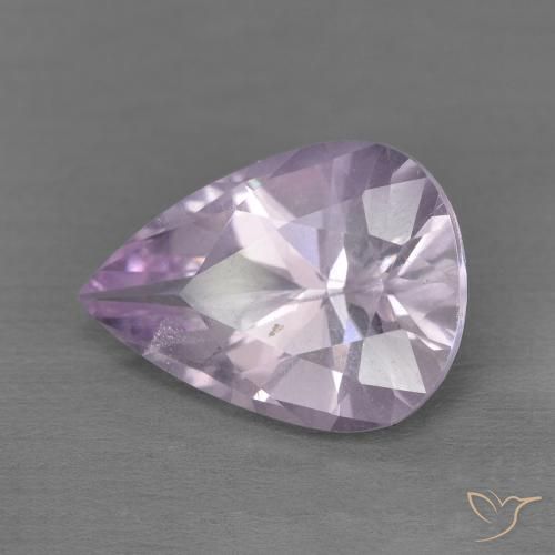 9,17 ctw natürlicher Helle Iris Violett Amethyst, Birnenform, VS