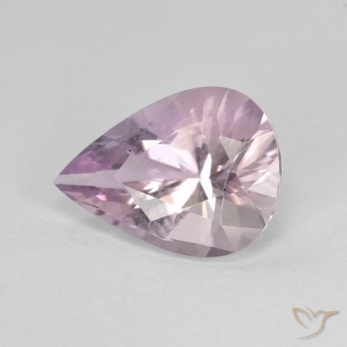 9,17 ctw natürlicher Helles Grauviolett Amethyst, Birnenform, VVS