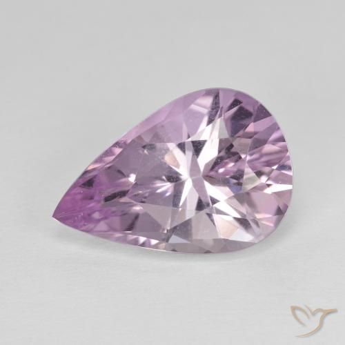 9,17 ctw natürlicher Hellrosa-Violett Amethyst, Birnenform, VVS-VS