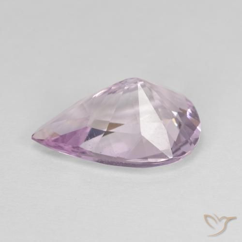 9,17 ctw natürlicher Hellrosa-Violett Amethyst, Birnenform, VVS-VS