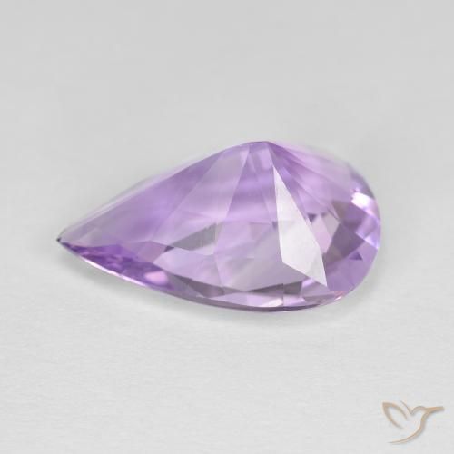9,17 ctw natürlicher Medium Light-Violet Amethyst, Birnenform, VVS-VS