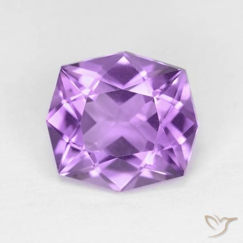 3.50ct Natürlicher Mittelviolettes Violett Amethyst, Fantasie, VVS