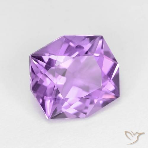 9,17 ctw natürlicher Mittelviolettes Violett Amethyst, Fantasie, VVS