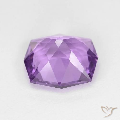 9,17 ctw natürlicher Mittelviolettes Violett Amethyst, Fantasie, VVS