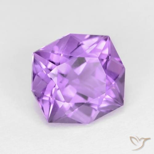 9,17 ctw natürlicher Mittelviolettes Violett Amethyst, Fantasie, VS